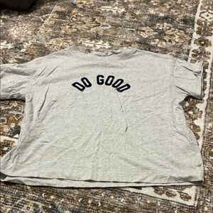Old Navy Gray 'Do Good' Women's Tee
